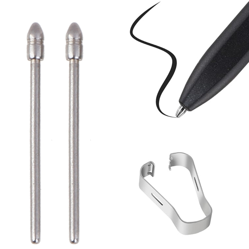 Correction Pen Fine - เคล็ดลับโลหะผสมไทเทเนียมเคล็ดลับปากกาสไตลัสอะไหล่ Nib สำหรับ Kindles Scribe เขียน