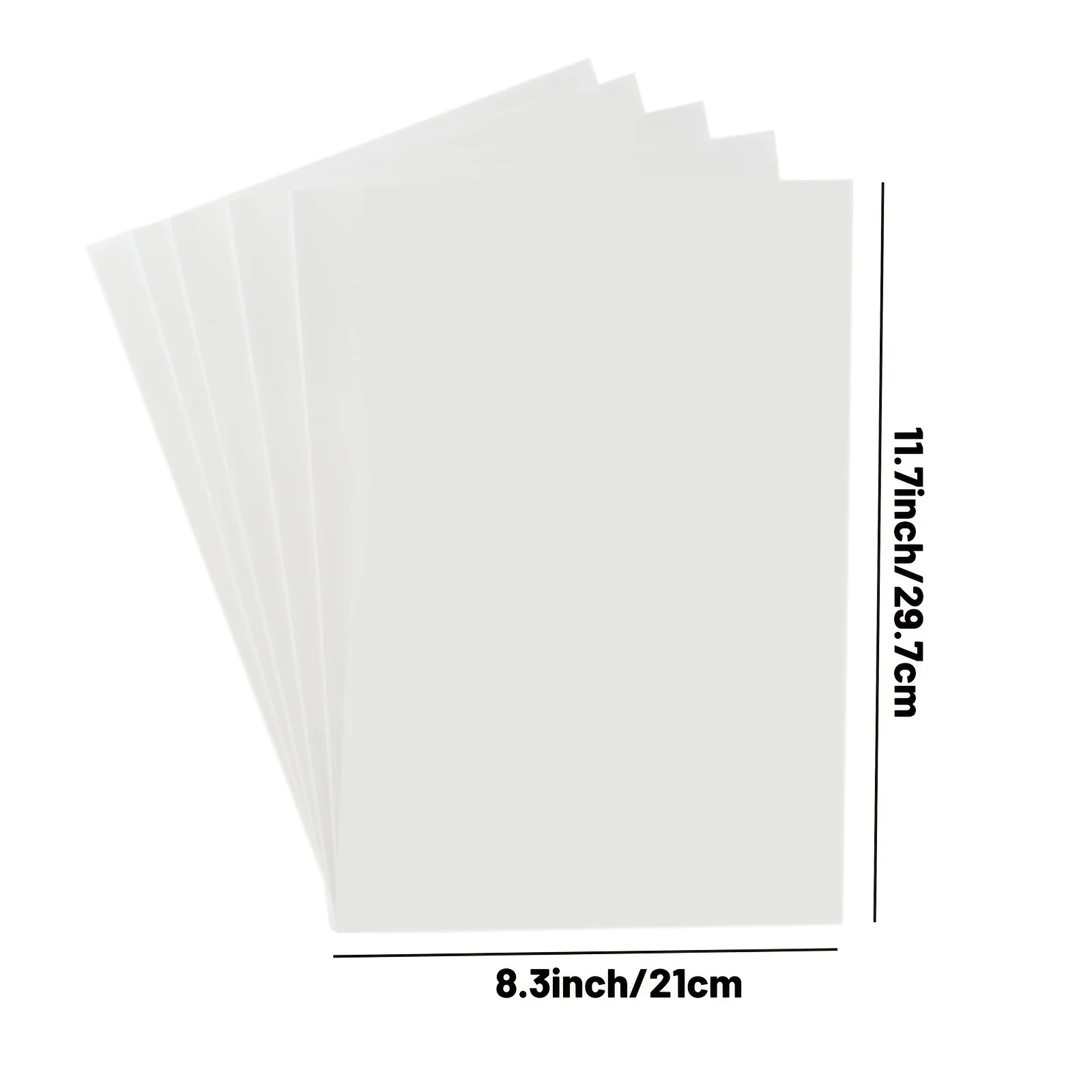 กระดาษสไลด์น้ำแบบใส 5 แผ่น ขนา - Ink Blotter Paper บทวิจารณ์และราคา