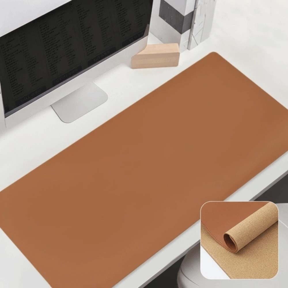 แผ่นรองเขียนหนังกันน้ำสำหรับโต - Leather Desk Pad บทวิจารณ์และราคา