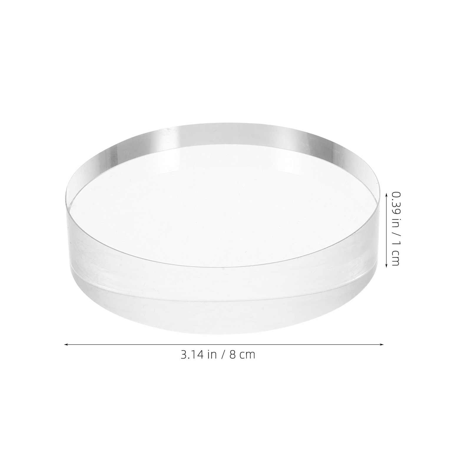 แท่นถ่วงกระดาษแก้วใสทรงกลมขนาด - Book Weight Glass บทวิจารณ์และราคา