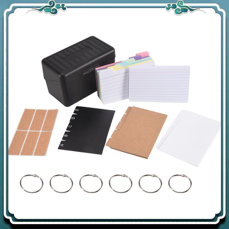 ชุดกล่องใส่การ์ดอินเด็กซ์ กล่อ - Card Index Box บทวิจารณ์และราคา
