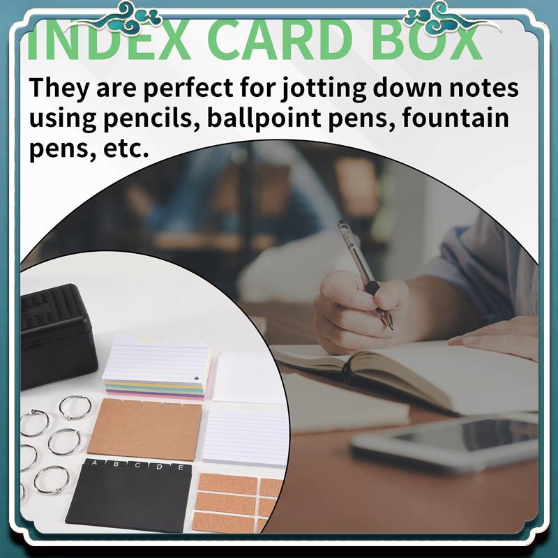 ชุดกล่องใส่การ์ดอินเด็กซ์ กล่อ - Card Index Box บทวิจารณ์และราคา