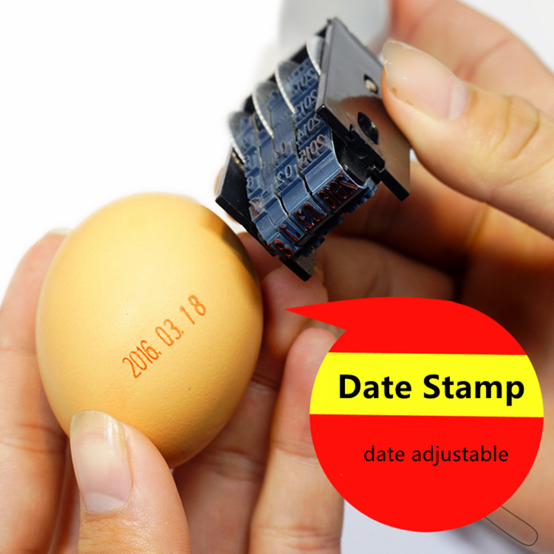 ตรายางวันที่แบบพกพาสำหรับไข่ ซ - Rubber Date Stamp บทวิจารณ์และราคา