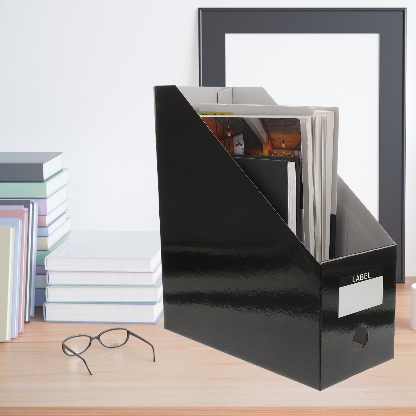 ชุดจัดเก็บเอกสาร 3 ชิ้น ชั้นวา - Magazine Holder Rack บทวิจารณ์และราคา