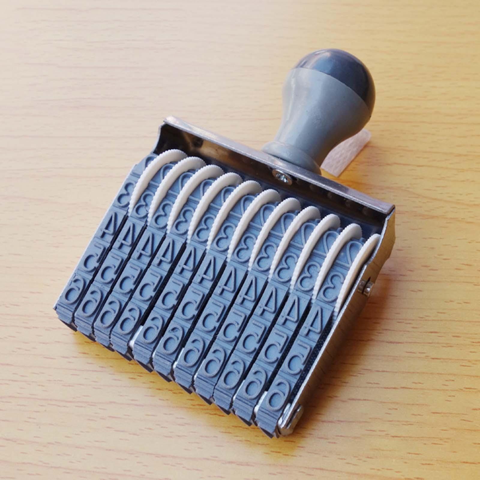 ลูกกลิ้งประทับตราตัวเลขยาง 11  - Rubber Date Stamp บทวิจารณ์และราคา