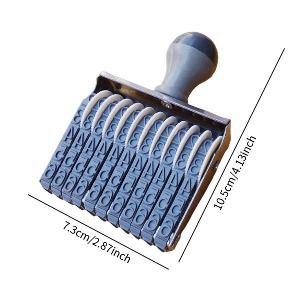 ลูกกลิ้งประทับตราตัวเลขยาง 11  - Rubber Date Stamp บทวิจารณ์และราคา