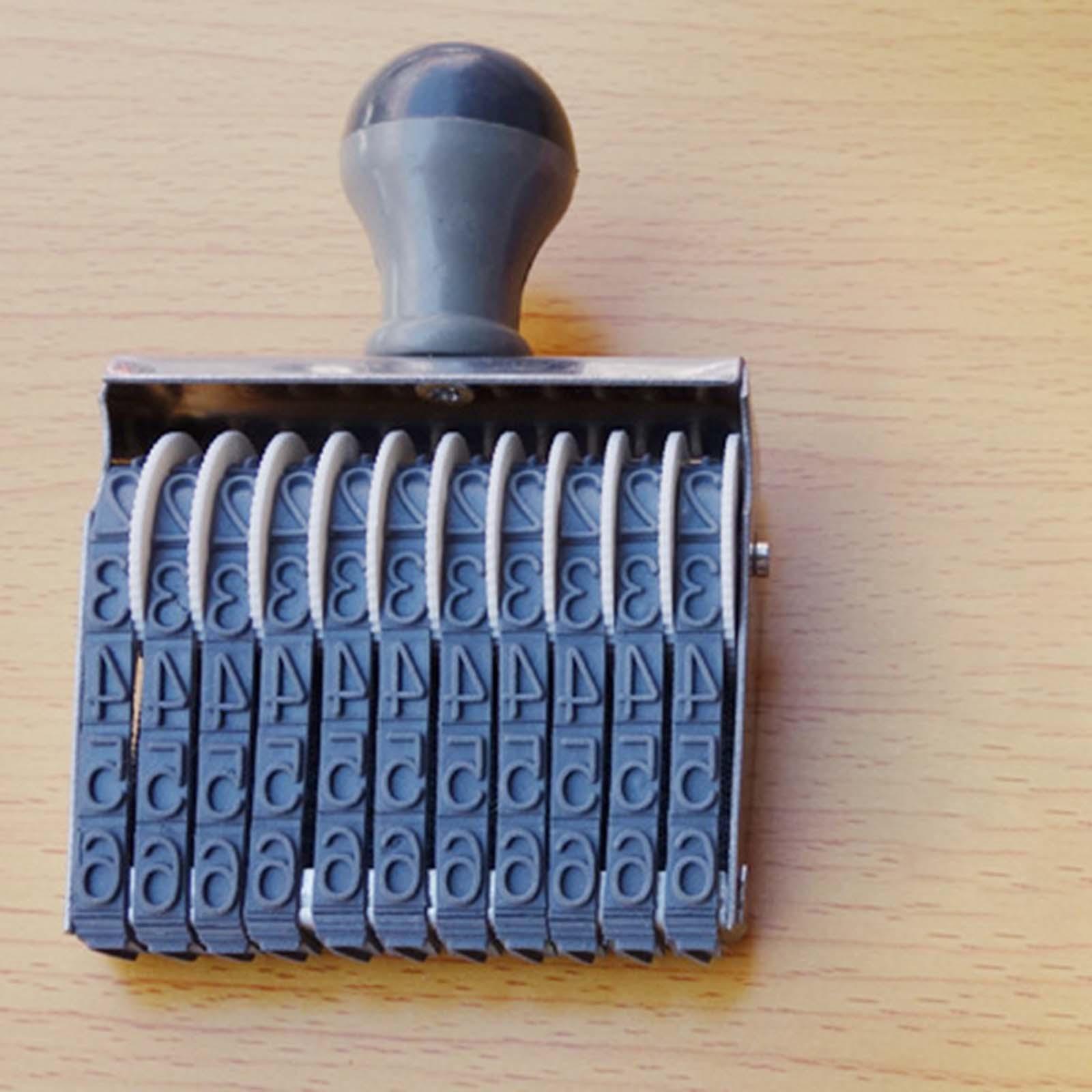 ลูกกลิ้งแสตมป์ยางตัวเลข แสตมป์ - Rubber Date Stamp บทวิจารณ์และราคา