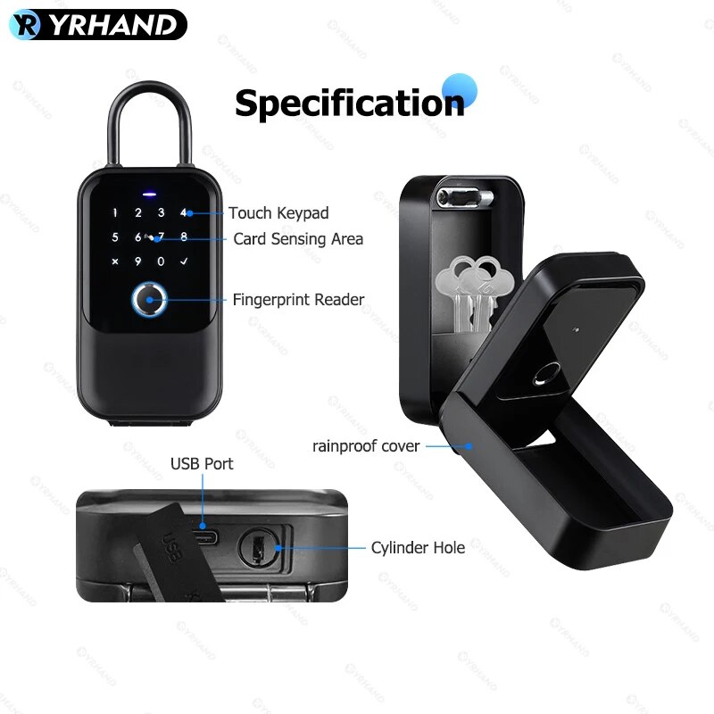Ttlock กล่องล็อคกุญแจอัจฉริยะก - Card Index Box บทวิจารณ์และราคา