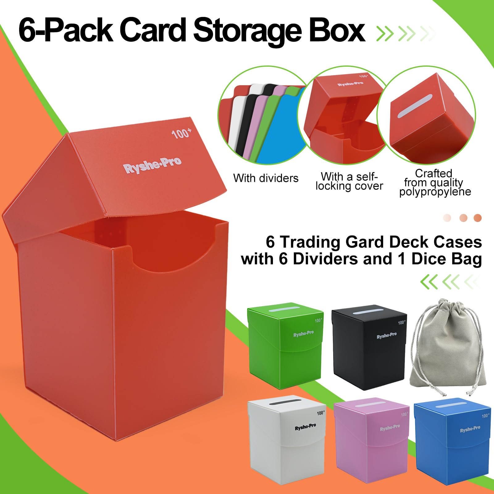 กล่องใส่การ์ด TCG สำหรับการ์ด  - Card Index Box บทวิจารณ์และราคา