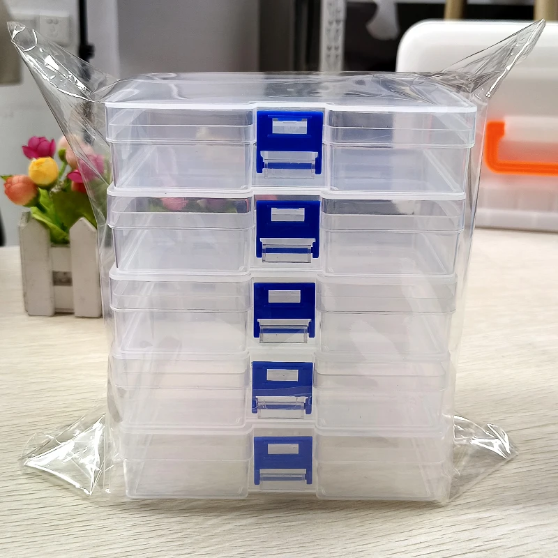 กล่องเก็บของพลาสติกใส 5 ใบ สาม - Card Index Box บทวิจารณ์และราคา