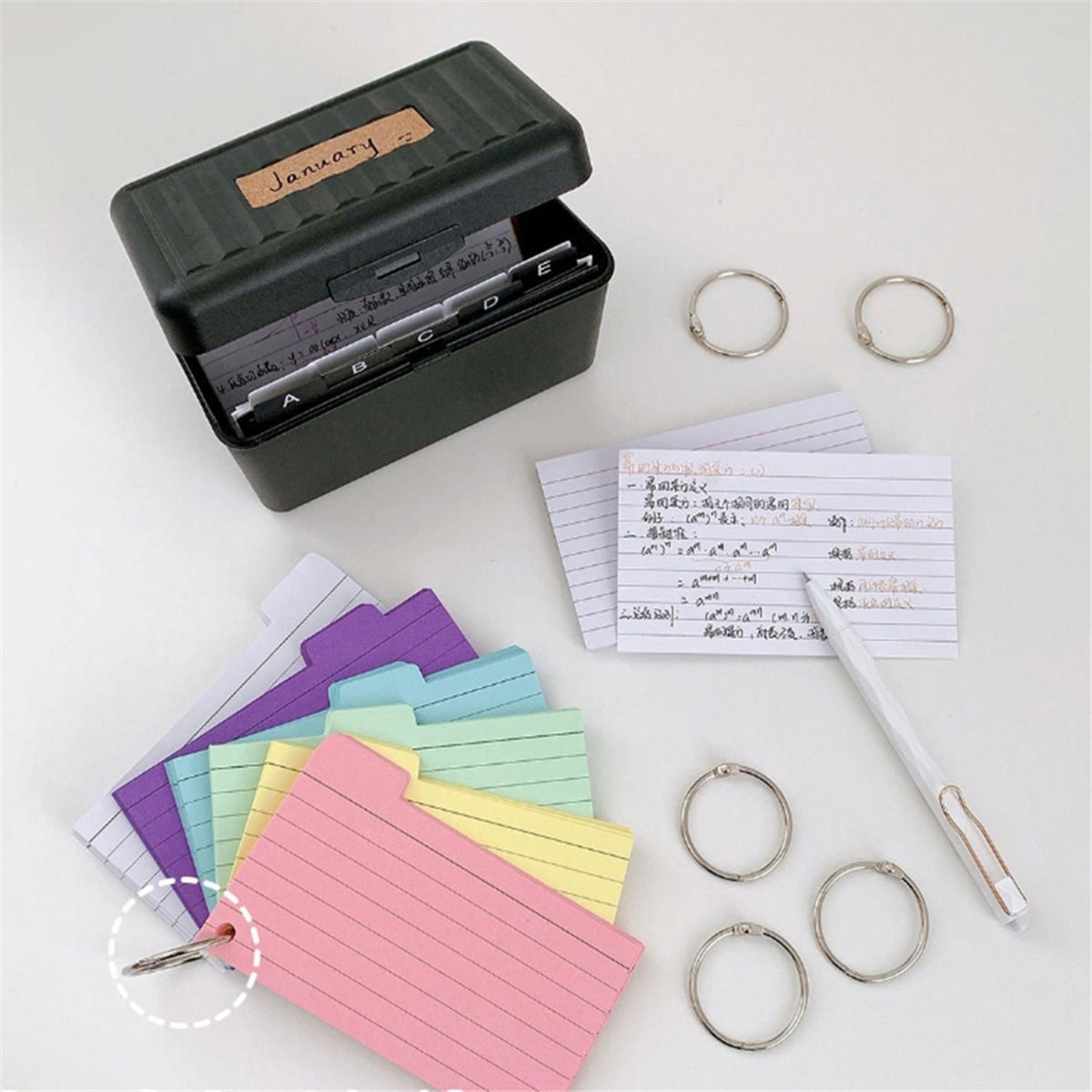 กล่องใส่การ์ด 828 เมกะเซล 3x 5 - Card Index Box บทวิจารณ์และราคา