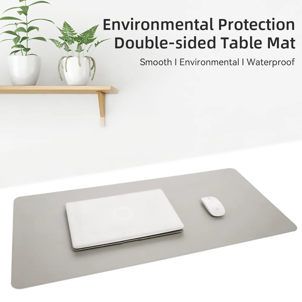 1 ชิ้นขนาดใหญ่ขนาด 600*300 มิล - Leather Desk Pad บทวิจารณ์และราคา