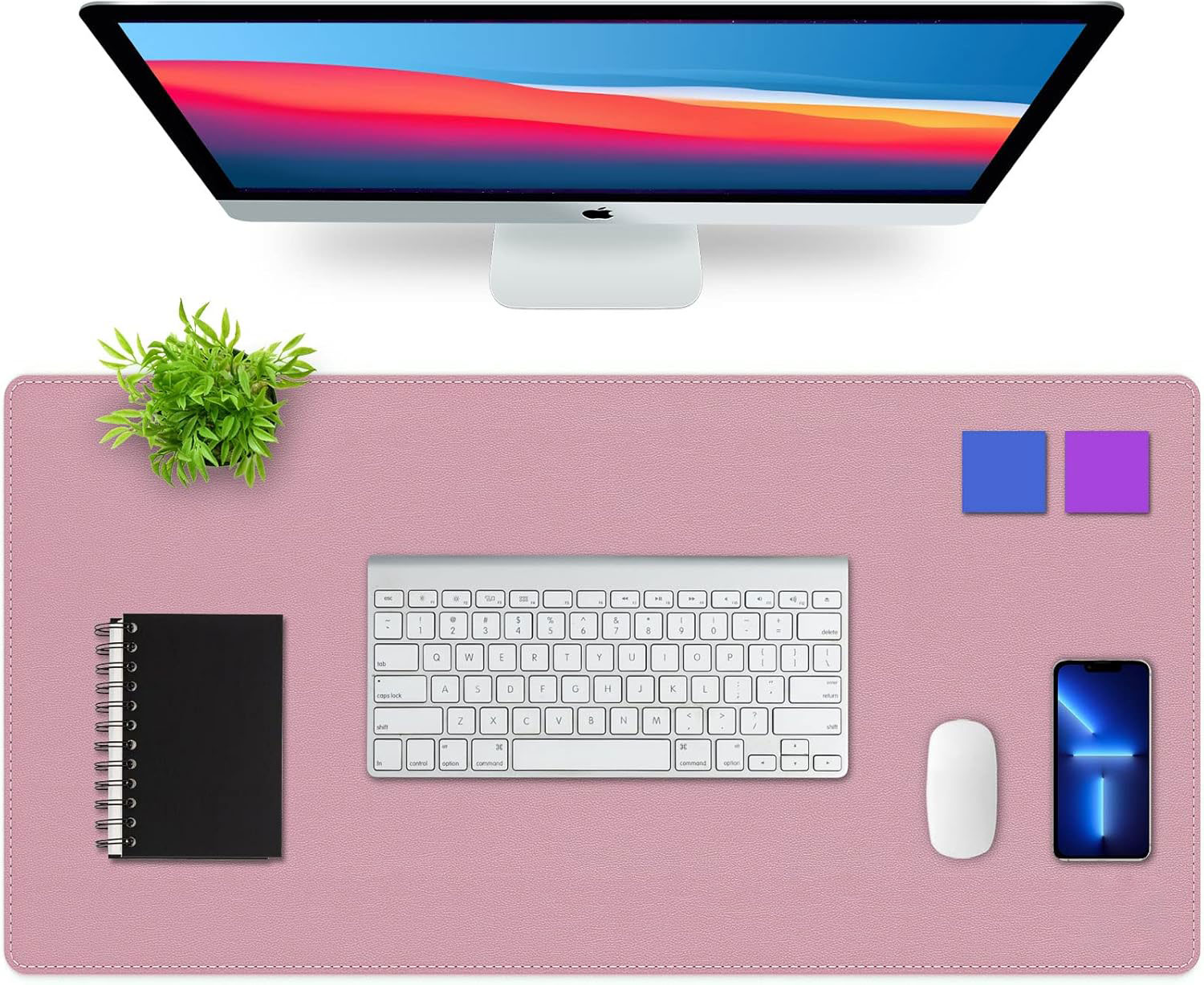 แผ่นรองโต๊ะทำงานแบบสองด้าน, แผ - Leather Desk Pad บทวิจารณ์และราคา