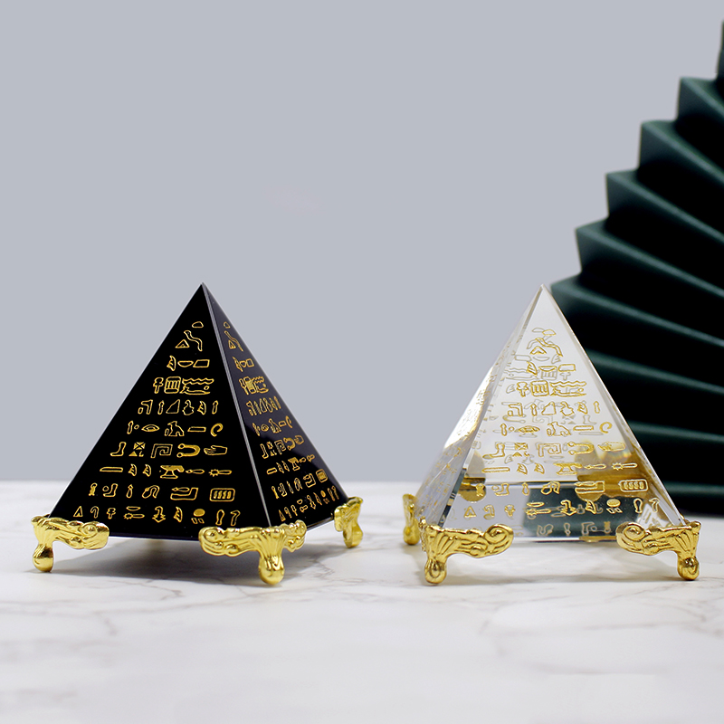 อียิปต์คริสตัล Obsidian Pyrami - Paper Weight Crystal บทวิจารณ์และราคา