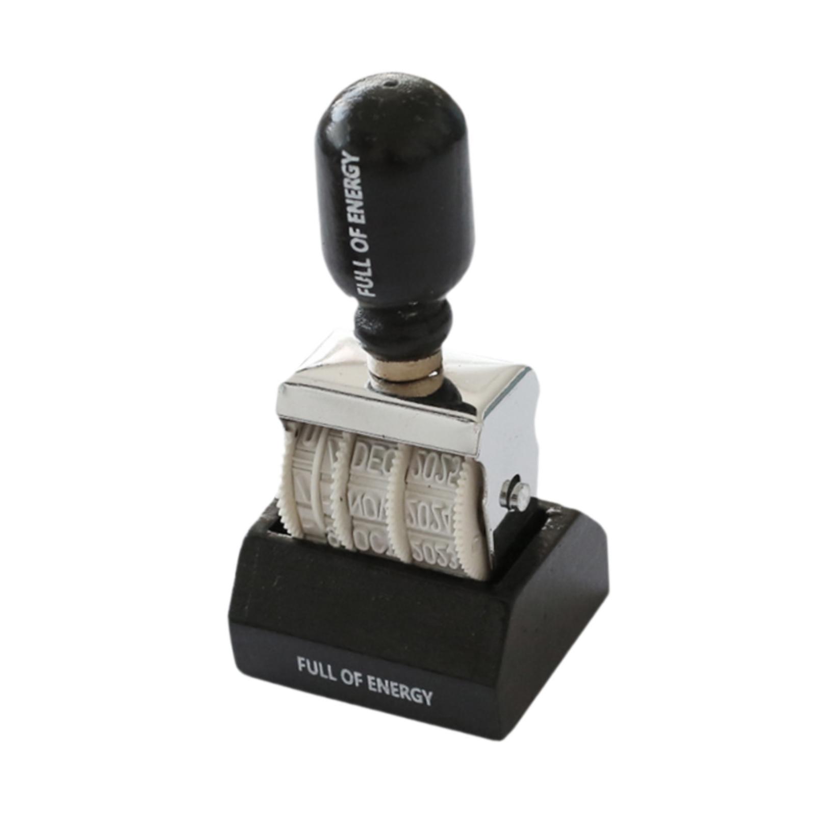 ลูกกลิ้งประทับวันที่ 4 ชิ้น แข - Rubber Date Stamp บทวิจารณ์และราคา
