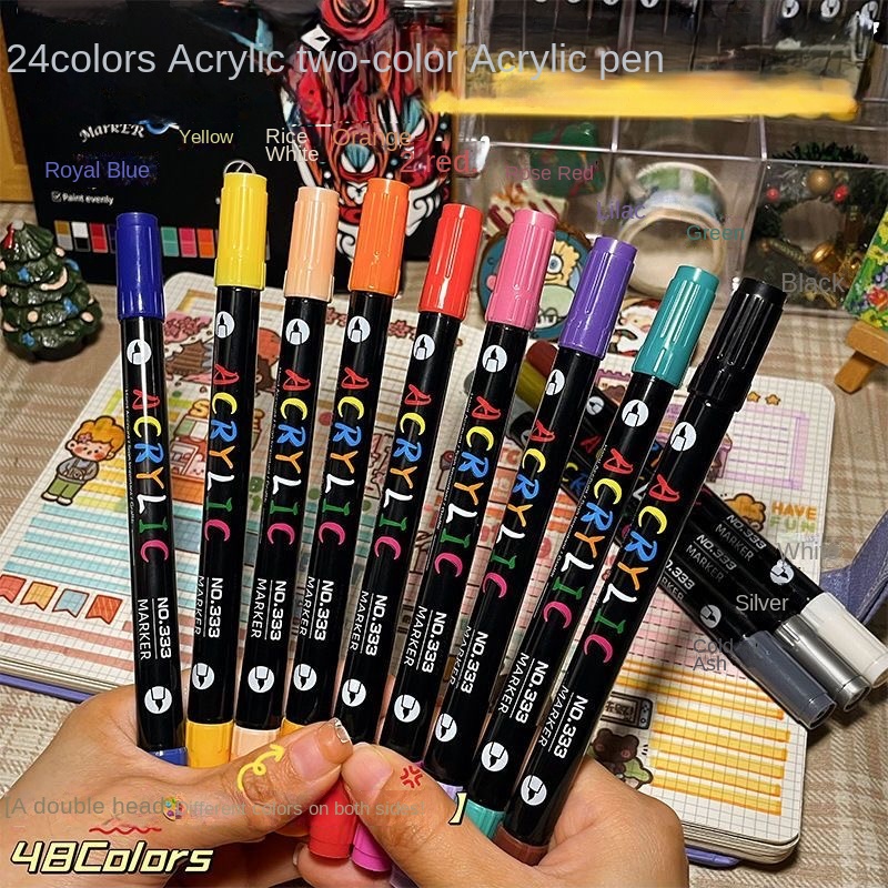 ปากกาสีอะคริลิคสำหรับงานศิลปะร - Correction Pen Fine บทวิจารณ์และราคา