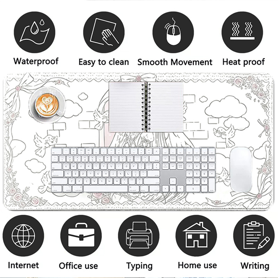 แผ่นรองเมาส์หนัง, พรมปูโต๊ะลาย - Leather Desk Pad บทวิจารณ์และราคา