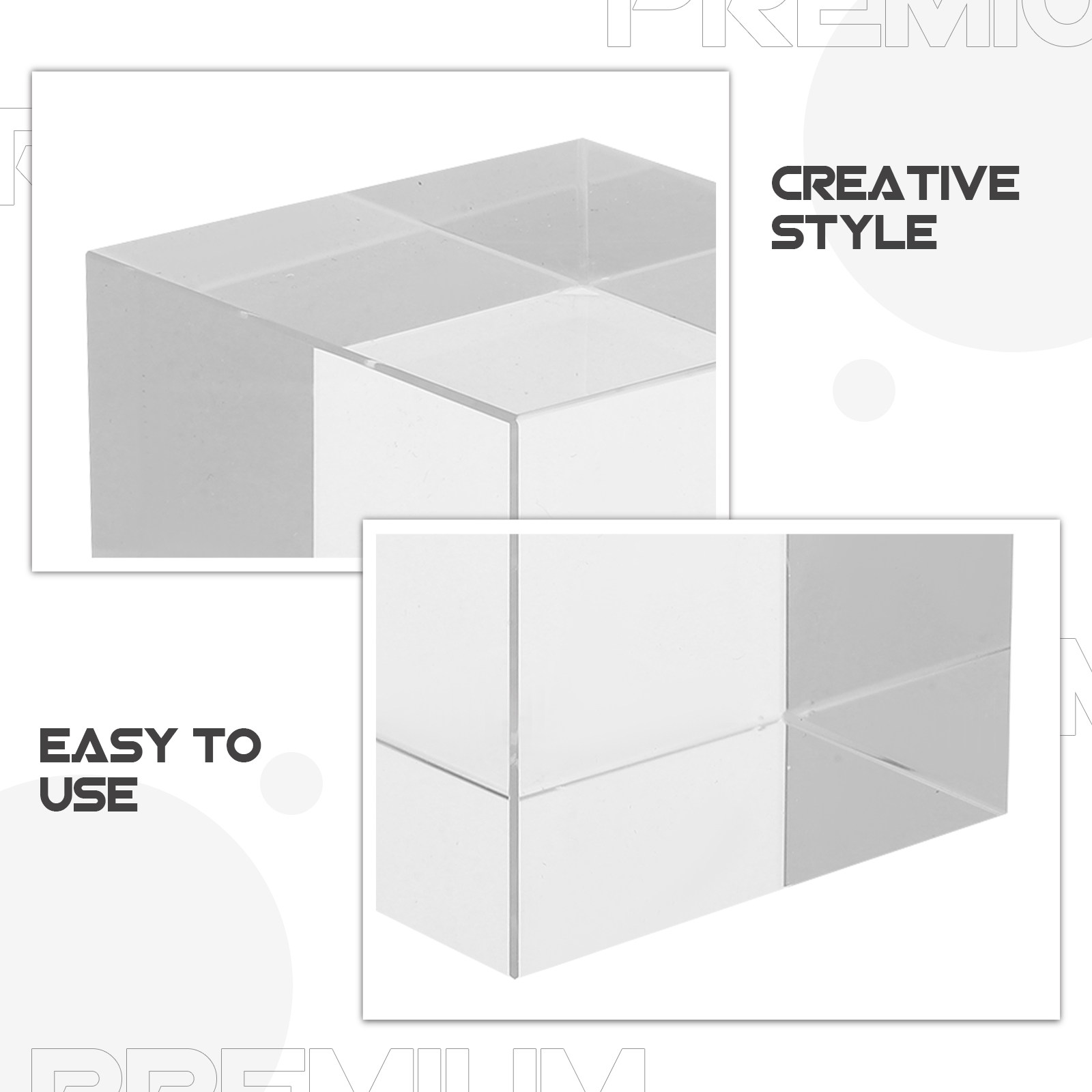 ที่ทับกระดาษคริสตัลทรงสี่เหลี่ - Book Weight Glass บทวิจารณ์และราคา