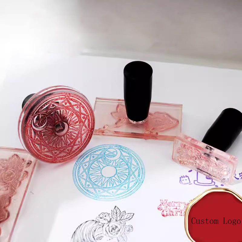 ตราประทับยาง DIY แสตมป์อะคริลิ - Rubber Date Stamp บทวิจารณ์และราคา
